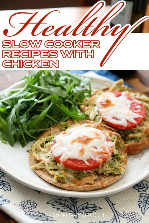 Use the best healthy slow cooker recipes with chicken to make for easy meal planning and healthy dinners everyone will enjoy. Healthy Dinner Recipes | Healthy Recipes with Chicken | Crockpot Chicken Recipes | Slow Cooker Recipes Chicken Recipes | Weeknight Dinner Recipes | Chicken Dinner Recipes | Crockpot Recipes with Chicken | Recipes for Healthy Eating #healthyrecipes #slowcookerrecipes