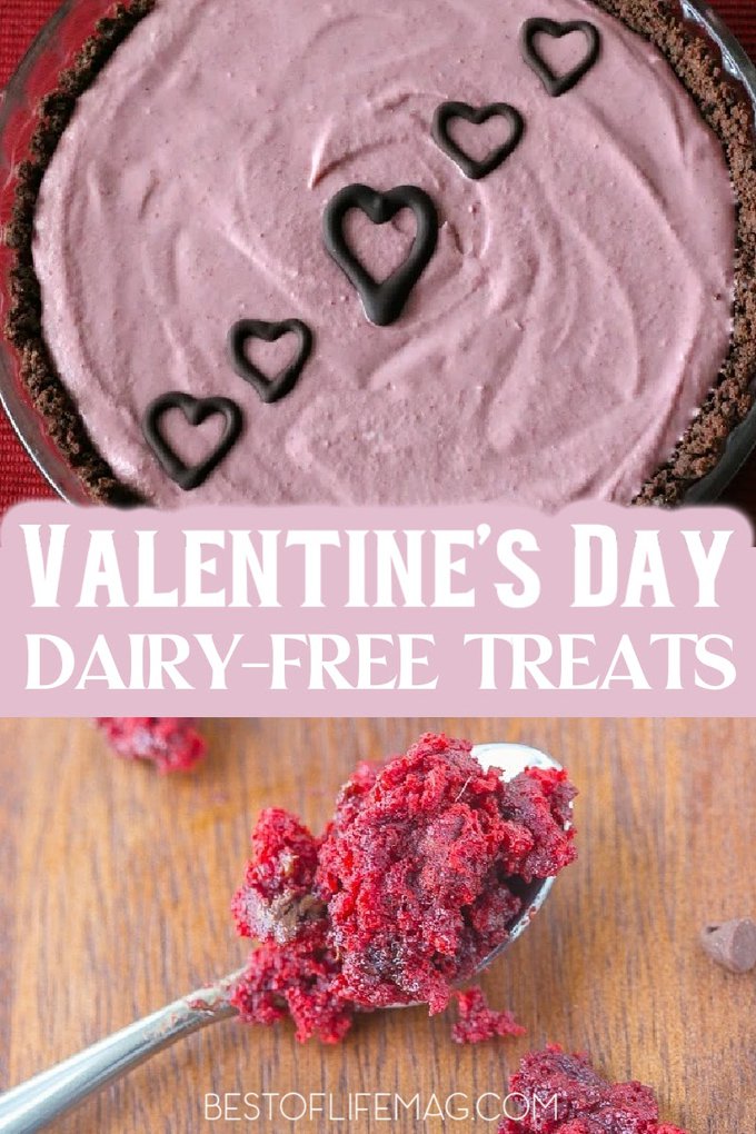 The best gift you can get is a homemade gift from the heart, and for some of us, that means dairy free Valentines Day sweets are the best way to our hearts. Dairy Free Dessert Recipes | Dairy Free Treats | Valenitne's Day Recipes | Dairy Free Valentine's Day Recipes | Healthy Valentine's Day Recipes #valentinesday #recipes via @amybarseghian