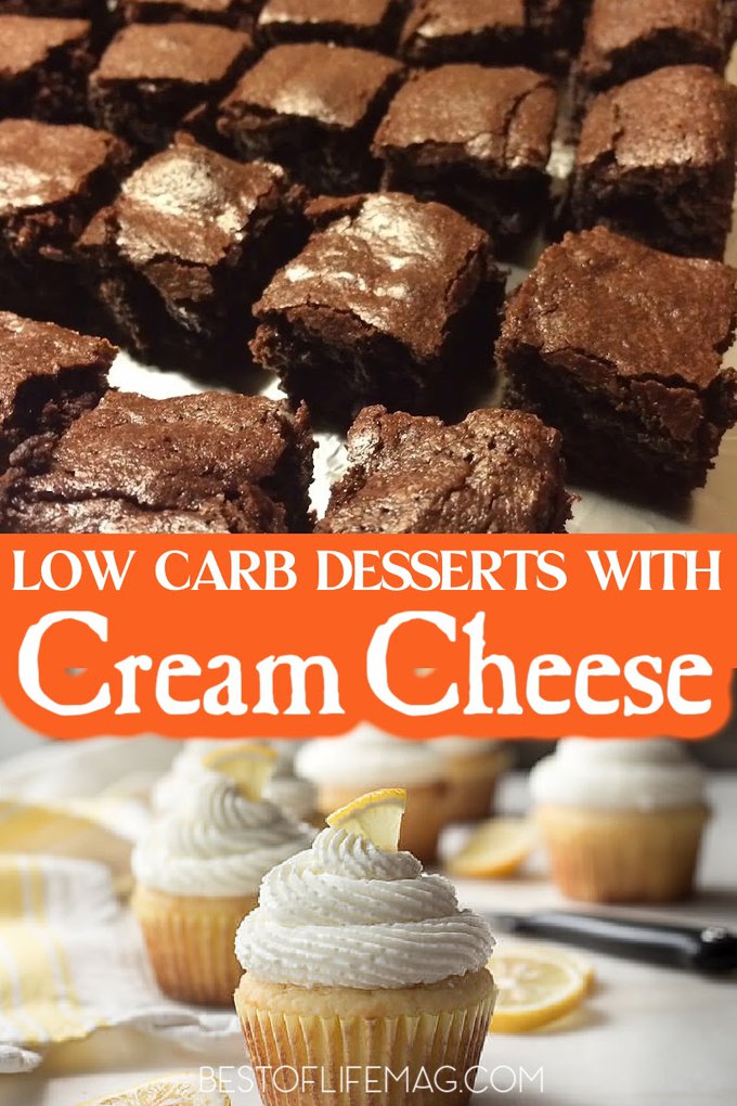 There are occasions when you might want to indulge in dessert on your low carb diet and low carb desserts with cream cheese are delicious and satisfying. Low Carb Recipes | Low Carb Dessert Recipes | Keto Dessert Recipes | Keto Recipes | Healthy Dessert Recipes | Cream Cheese Recipes | Recipes with Cream Cheese | Keto Snack Recipes #lowcarb #dessert via @amybarseghian