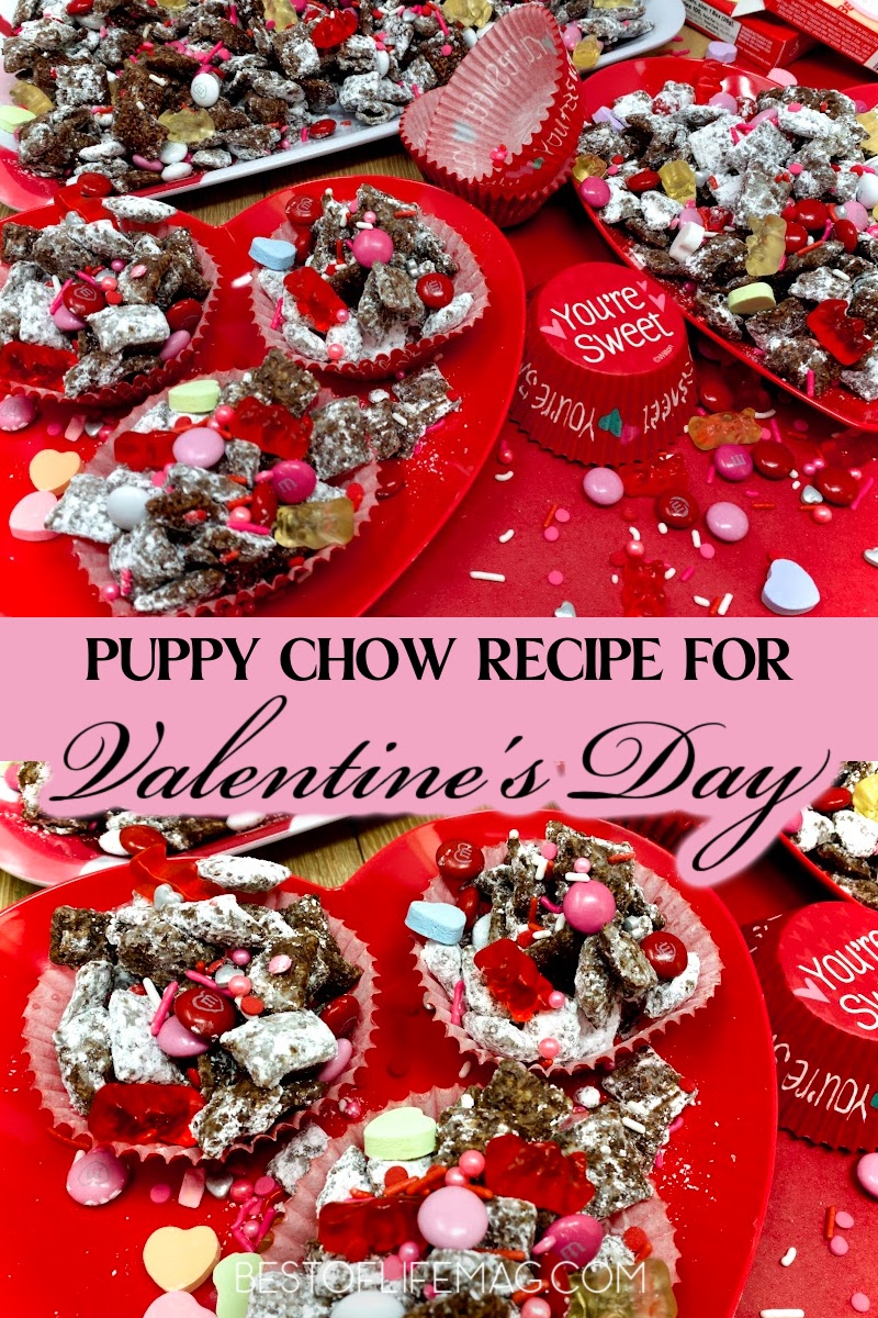 Our Valentines puppy chow recipe is the only Valentine’s Day treat you will need, complete with M&Ms, candy hearts, and sprinkles. Dessert Recipes | Snack Recipes | Chex Mix Recipes | Muddy Buddies Recipes | Snacks for Kids | Holiday Snacks | Puppy Chow Recipes | Valentines Day Desserts | Holiday Puppy Chow | Party Recipes | Valentine's Party Food Ideas | Easy Snack Recipes | Valentines Day Snacks via @amybarseghian