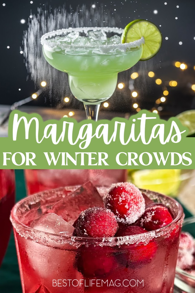 These easy winter margarita recipes are perfect for hosting a holiday party or when you want a winter cocktail during the colder months of the year. Winter Margaritas | Frozen Margaritas | Holiday Cocktails | Festive Drinks | Seasonal Margaritas | Warm Cocktail Recipes | Cozy Winter Drinks | Spiced Margaritas | Citrus Margaritas | Unique Margarita Flavors via @amybarseghian