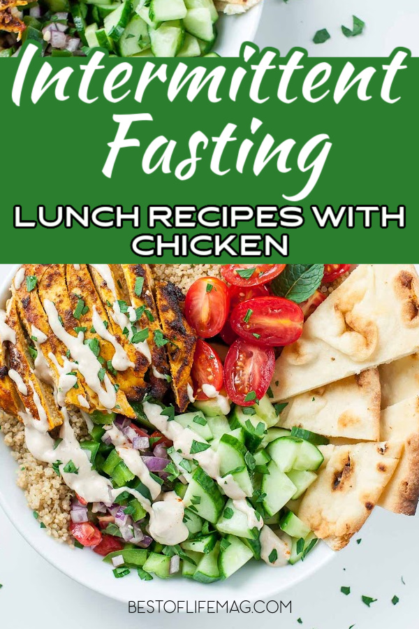 Intermittent Fasting lunch recipes with chicken can help you stay on track with your weight loss goals and keep your meals exciting while fasting. Intermittent Fasting Recipes | Weight Loss Recipes | Weight Loss Lunch Recipes | Healthy Lunch Recipes | Healthy Chicken Recipes | Easy Lunch Recipes #intermittentfasting #recipes
