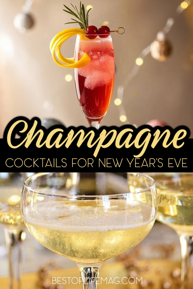 The best champagne cocktails for New Year's Eve are the perfect cherry on top of the holiday season. Welcome to a happy new year! New Year's Eve Drinks | Festive Cocktails | Holiday Drinks | Sparkling Wine Cocktails | Champagne Mixed Drinks | Champagne Cocktail Recipes | Bubbly Cocktails | New Year's Eve Cocktails | Champagne Cocktail Ideas | DIY New Year's Eve Cocktails | New Year's Eve Signature Cocktails | Sparkling Cocktails for New Year's Eve via @amybarseghian