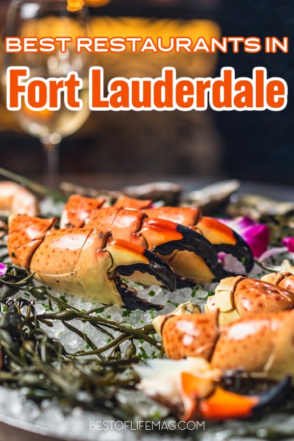 Fort Lauderdale is a foodie's paradise and you must visit these top three best restaurants in Fort Lauderdale next time you visit the area. Things to do in Fort Lauderdale | Places to Eat in Fort Lauderdale | Top Restaurants in Fort Lauderdale | Travel Tips for Fort Lauderdale | Florida Travel Tips | Where to Eat in Fort Lauderdale | Date Night in Fort Lauderdale | Restaurants for Couples in Fort Lauderdale | Best Seafood Restaurants in Fort Lauderdale #floridatravel #foodie via @amybarseghian