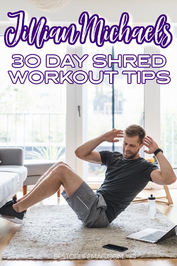 Jillian Michaels 30 Day Shred Workout Tips