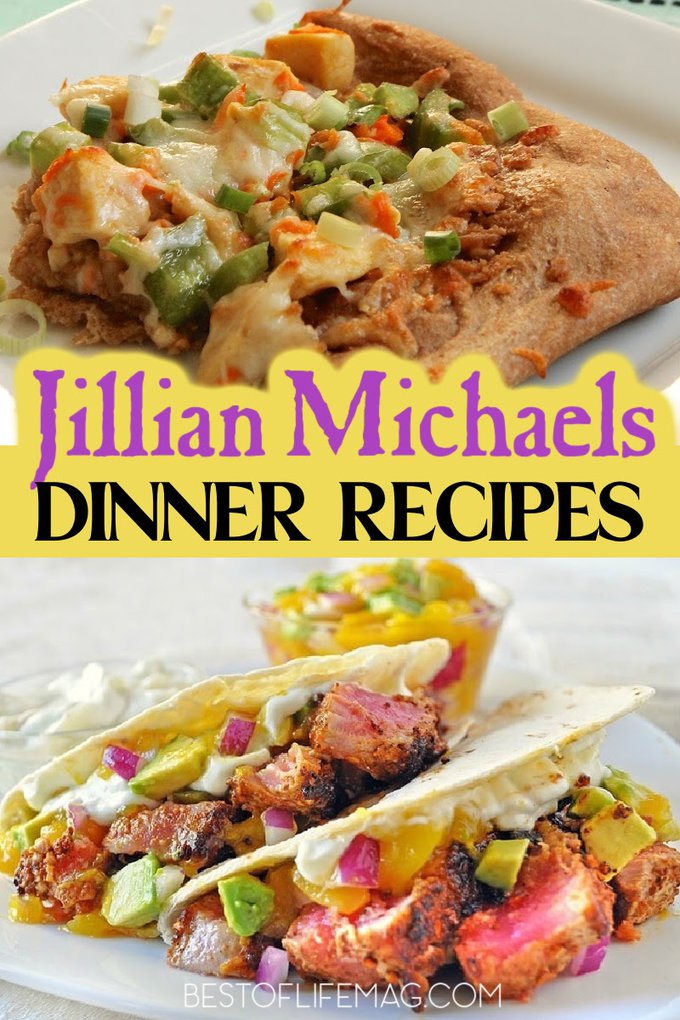 Jillian Michaels dinner recipes are important as weight loss recipes, energizing recipes, and as a way to get the nutrients your body needs to remain healthy and fit. Jillian Michaels Tips | Weight Loss Recipes | Weight Loss Dinner Recipe | Beachbody Dinner Recipes | Weight Loss Meal Plan | Tips for Losing Weight | Recipes for Weight Loss #jillianmichaels #weightloss via @amybarseghian