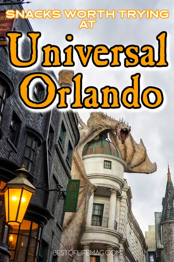 Try some of the best snacks at Universal Orlando, and you won’t regret forgetting that little snack bag in your hotel room. Orlando Travel Tips | Things to do in Orlando | Things to do at Universal Studios | Universal Studios Orlando Dining Guide | Snack Guide for Universal Orlando | Universal Orlando Travel Tips #travel #florida via @amybarseghian