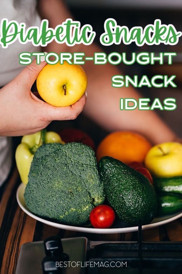 The best diabetic snacks store bought are the ones that help you manage your diabetes but also are delicious and easy to find. Healthy Snacks | Healthy Food for Diabetics | Diabetic Snack Tips | Tips for Diabetics | Diabetic Shopping List | Diabetic Snacks Type 2 | Diabetic Snacks List | Diabetic Snacks for Kids Type 1 | Snacks Before Bed for Diabetics | Diabetic Snacks Low Carb #diabetic #healthysnacks via @amybarseghian