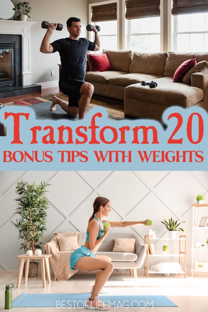 The first set of workouts in the Transform 20 Bonus workouts set are called Rip ‘N Cut and it will require weights and a few tips to make it through. Transform 20 Tips | Transform 20 Review | Transform 20 Ideas | Transform 20 Bonus Workouts | At-Home Workouts | Beachbody Workouts | Shawn T Workouts | Transform 20 Weight Loss Tips | Weight Loss Ideas via @amybarseghian