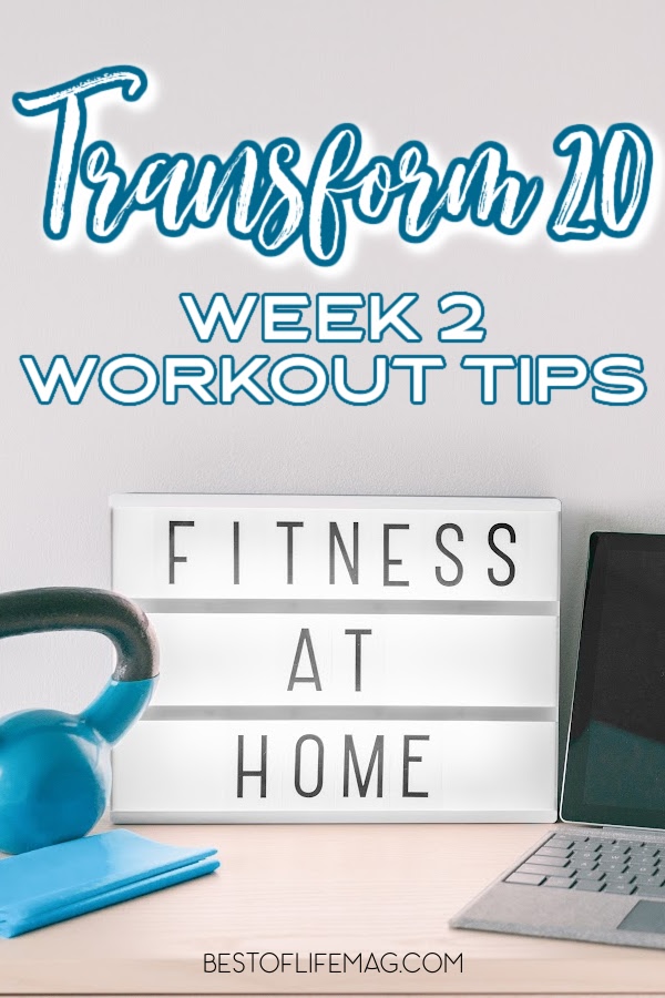 Make your way through Transform 20 week 2 by understanding the plan and utilizing tips to make the most of your Beachbody workouts. Transform 20 Tips | Transform 20 Review | Transform 20 Ideas | At-Home Workouts | Beachbody Workouts | Shawn T Workouts #beachbody #transform20