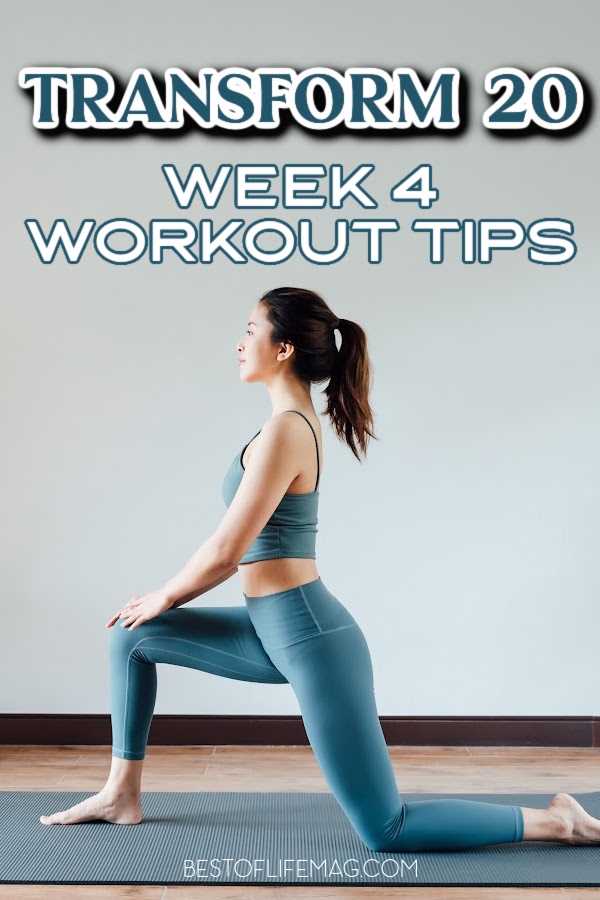 Get ready because we are turning up the heat with Transform 20 Week 4 workouts and tips to succeed and reach your fitness goals. Transform 20 Tips | Transform 20 Review | Transform 20 Ideas | At-Home Workouts | Beachbody Workouts | Shawn T Workouts #beachbody #transform20 via @amybarseghian