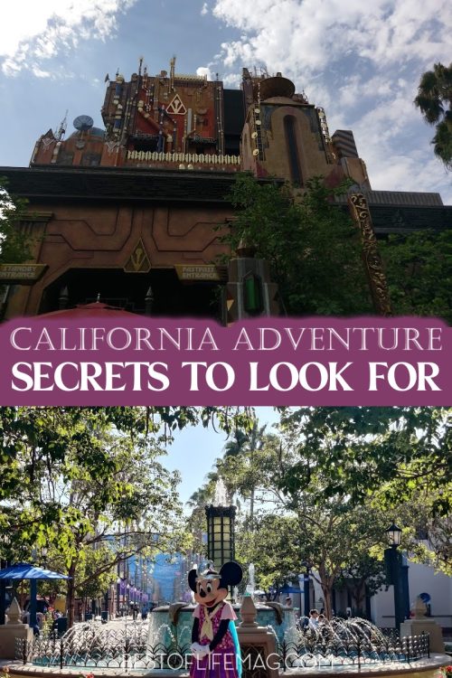 32 California Adventure Secrets at Disneyland Resort - Best of Life