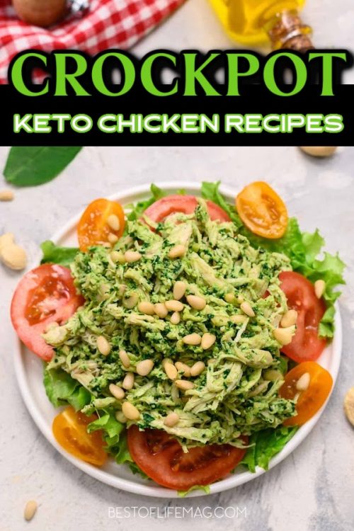 Crockpot Keto Chicken Recipes | Low Carb Crockpot Ideas