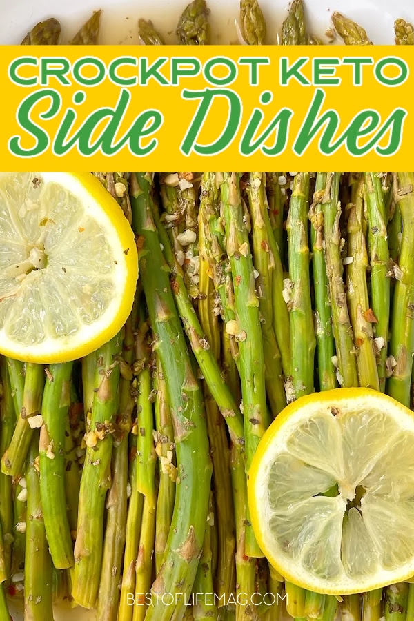 Enjoying keto side dishes is easier when you use a crockpot to add flavor. Low carb slow cooker recipes are healthy and easy to make and will help you lose weight, too. Keto Side Dish Recipes | Easy Keto Recipes | Best Keto Recipes | Low Carb Crockpot Side Dishes | Keto Crockpot Side Dish Recipes | Easy Crockpot Side Dish Recipes | Slow Cooker Low Carb Side Dishes | Healthy Low Carb Recipes | Weight Loss Recipes via @amybarseghian