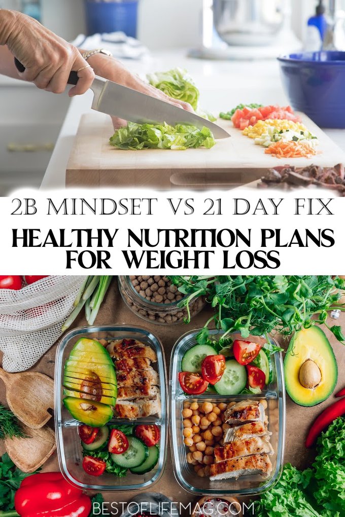 Taking 2B Mindset vs 21 Day Fix will let you see the many differences between both of the best Beachbody diet plans that are designed to help you lose weight. Finding the best diet plan that will help you lose the most weight sounds impossible. But Beachbody makes the impossible, possible with the help of nutritionists and their healthy diet plans. #2BMindset #21DayFix #WeightLoss #MealPlanning #Diets #21DF via @amybarseghian