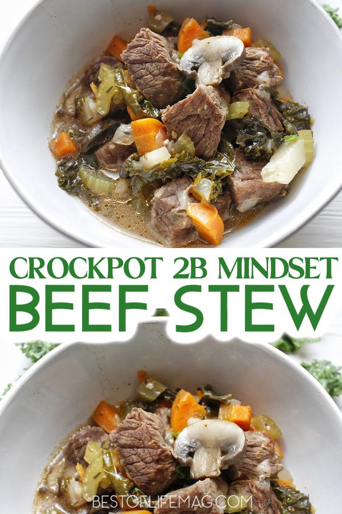 This crockpot 2B Mindset beef stew recipe takes all that you love about beef stew and using the Plate It! Guide and turns this comfort meal into a guilt free 2B Mindset dish. Crockpot Stew Recipe | Crockpot Recipes with Beef | Beef Slow Cooker Recipes | Slow Cooker Beef Stew | Crockpot 2B Mindset Recipes | 2B Mindset Slow Cooker Recipes | Crockpot Weight Loss Recipes | Healthy Crockpot Recipes #2bmindset #crockpot via @amybarseghian
