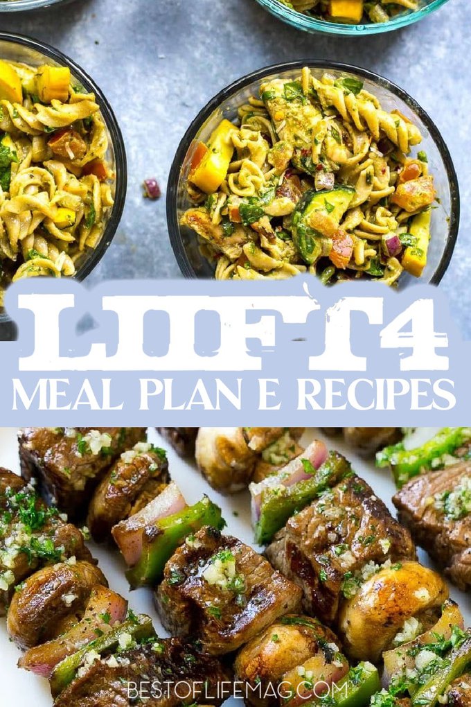 Since you will work so hard, your body needs the right fuel which means LIIFt4 Meal Plan E might be the right combination of protein, fats, and carbs for you. Recipes for LIIFT4 | Beachbody Recipes | Recipes for Weight Loss | Healthy Weight Loss Recipes #LIIFT4 #beachbody #weightloss #recipes via @amybarseghian