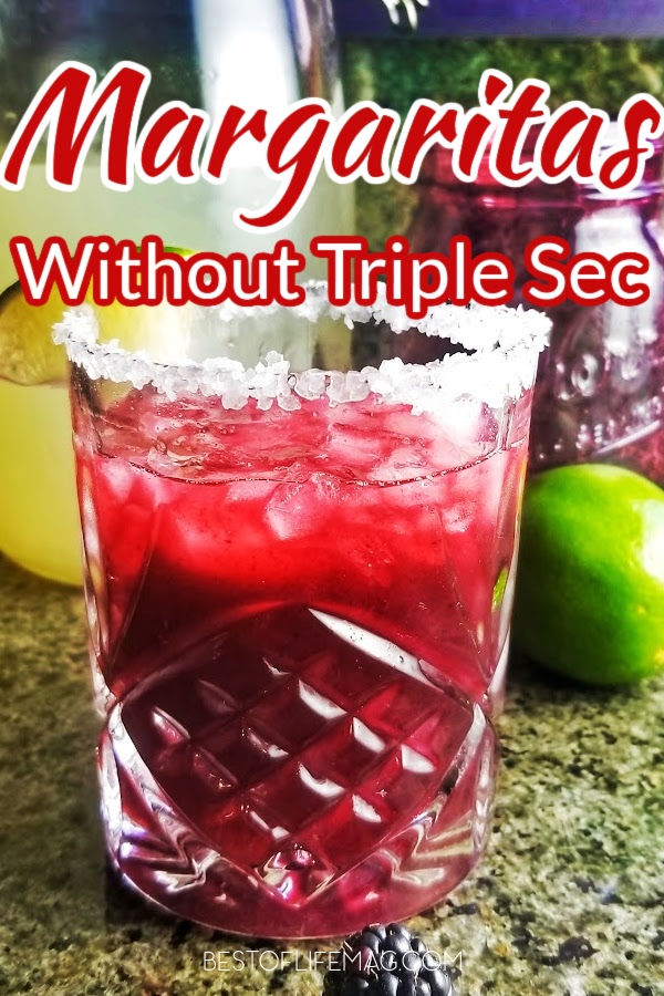 Margarita recipes without Triple Sec offer a bit of variety in this traditional cocktail while keeping the flavor everyone loves in tact. Cocktails without Triple Sec | Drinks without Triple Sec | Summer Cocktail Recipes | Cocktails for Parties | Party Recipes for Adults | Adult Party Recipes | Margarita Ideas | Cocktail Recipes | Cocktail Ideas | Happy Hour Recipes | Happy Hour Ideas | Drink Recipes | Drink Ideas #margaritarecipes #partyrecipes via @amybarseghian