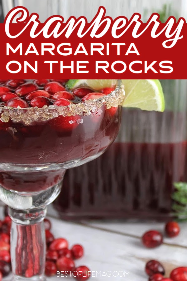 Cranberries lend themselves perfectly to the holidays and this cranberry margarita recipe balances tequila with seasonal cranberries perfectly! Holiday Cocktail Recipes | Holiday Party Recipe | Christmas Cocktails | Christmas Party Cocktails | Cocktails with Cranberries | Cranberry Drinks | Winter Margarita Recipes | Winter Cocktail Recipes #cocktails #Holidays #margaritas via @amybarseghian