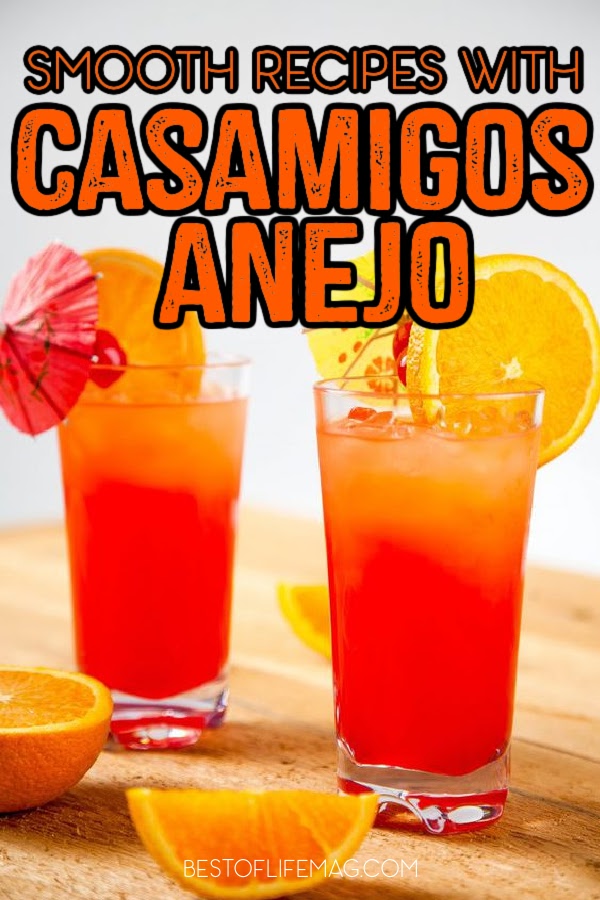Grab a bottle of Casamigos Anejo and use it to make some of the best Casamigos Anejo recipes for cocktails during your next party or happy hour. Tequila Recipes | Tequila Cocktail Recipes | Cocktail Recipes | Happy Hour Recipes | Drink Recipes #cocktails #recipes via @amybarseghian