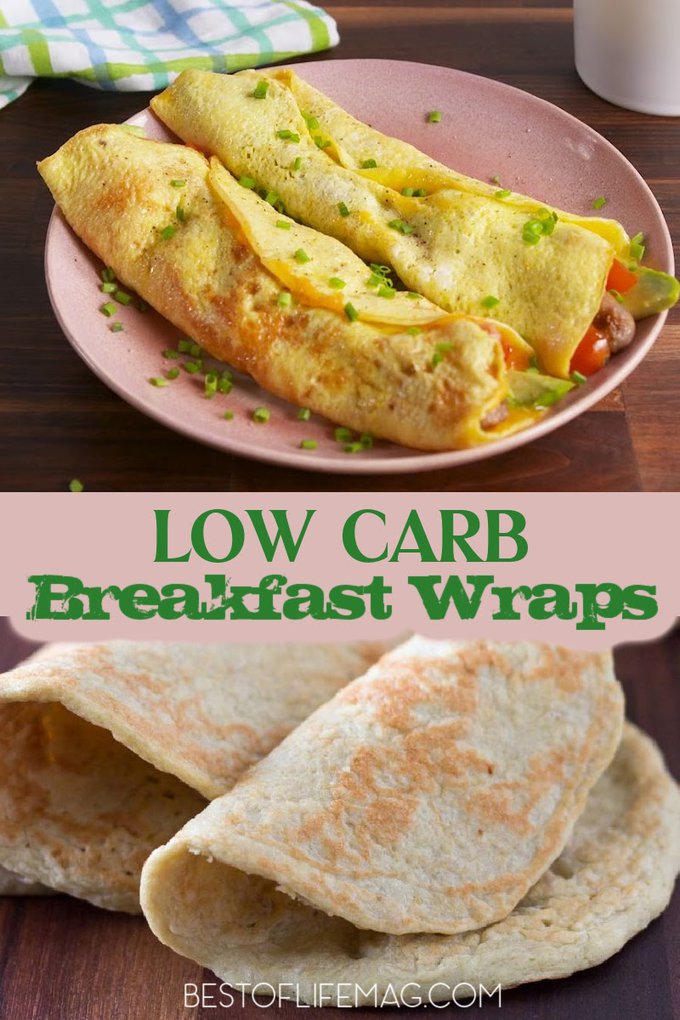 Breakfast Egg Wrap {LOW CARB} - FeelGoodFoodie