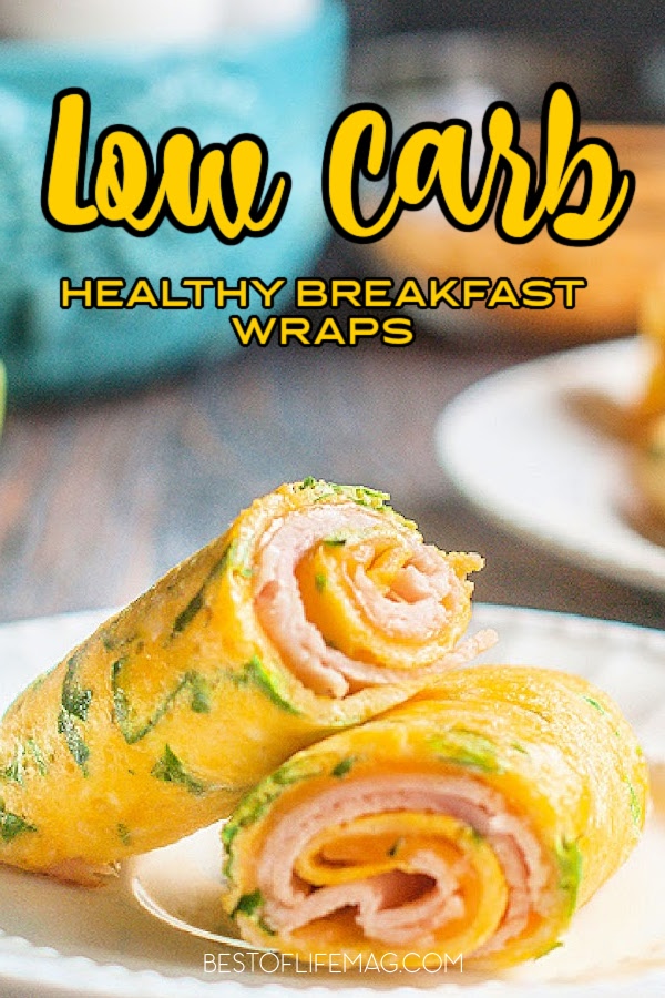 Breakfast Egg Wrap {LOW CARB} - FeelGoodFoodie