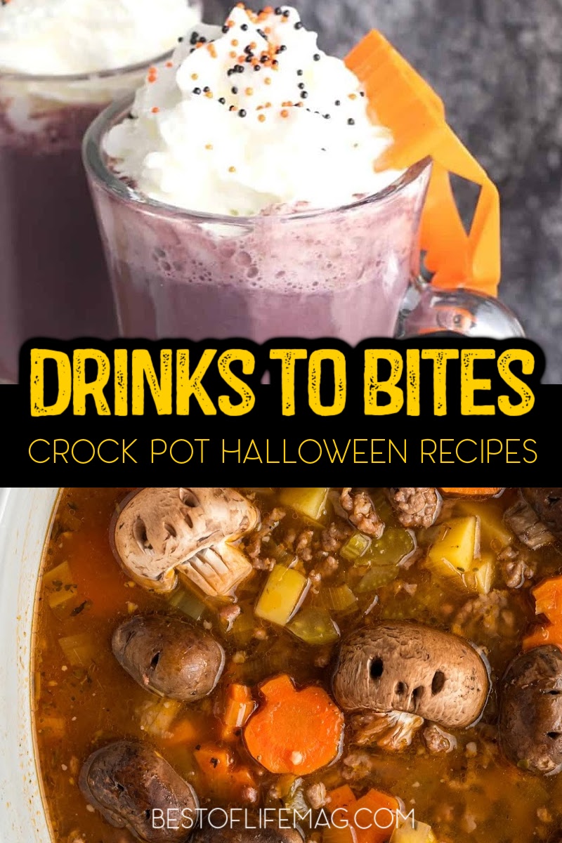 Feed your creepy side with these delicious crockpot Halloween recipes that are filled with flavor and the ghosts of the season. Crockpot Halloween Recipes | Slow Cooker Halloween Dinner | Easy Halloween Crockpot Meals | Halloween Slow Cooker Ideas | Creepy Crockpot Food | Halloween Party Crockpot Recipes | Set It and Forget It Halloween Dishes | Fall Slow Cooker Recipes via @amybarseghian