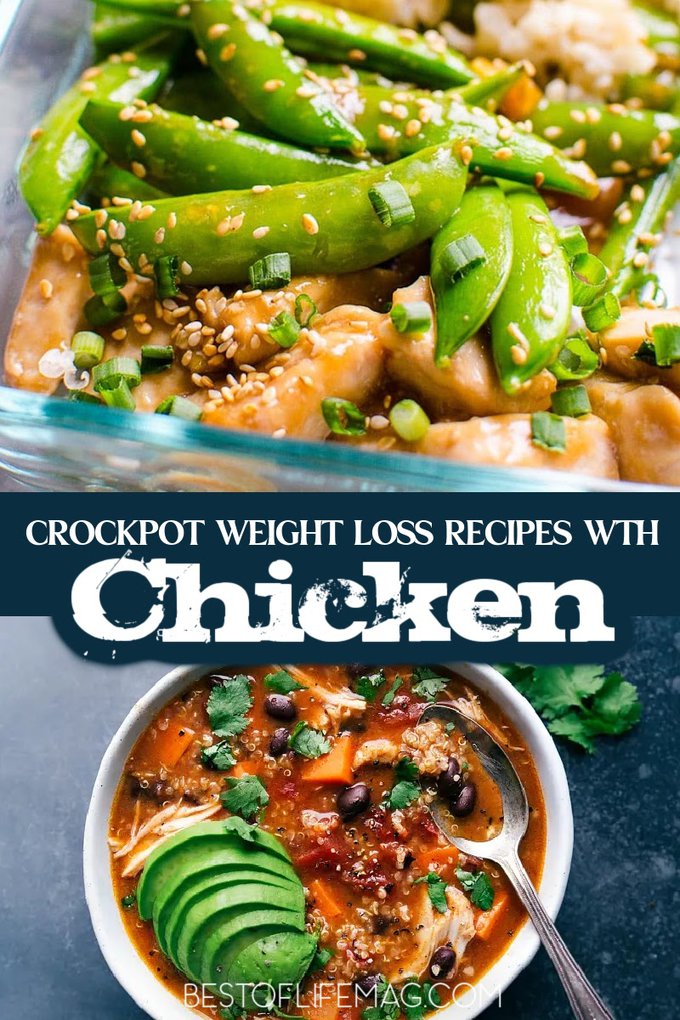 Crockpot recipes with chicken for weight loss will not only help you lose weight; they are also easy to make dinner recipes. Crockpot Dinner Recipes | Healthy Crockpot Recipes | Healthy Weight Loss Recipes | Weight Loss Recipes with Chicken | Crockpot Recipes with Chicken Breasts | Crockpot Recipes with Chicken Thighs | Slow Cooker Weight Loss Recipes | Healthy Slow Cooker Recipes via @amybarseghian