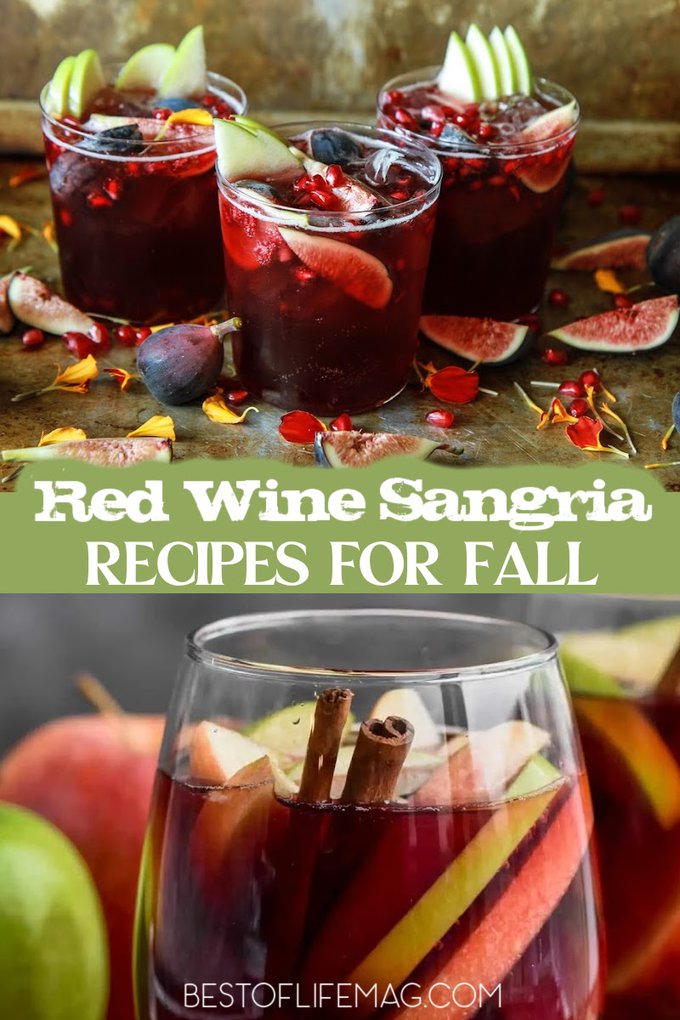 Fall red wine sangria recipes are perfect to cozy up with on chilly days and share with friends and family during holidays and gatherings. Wine Drinks | Wine Recipes | Happy Hour Recipes | Fall Recipes | Wine Party Recipes | Sangria Fruit | Fruit for Sangria Recipes | Wine for Sangria | Red Wine for Sangria | Red Wine Recipes | White Wine Recipes via @amybarseghian