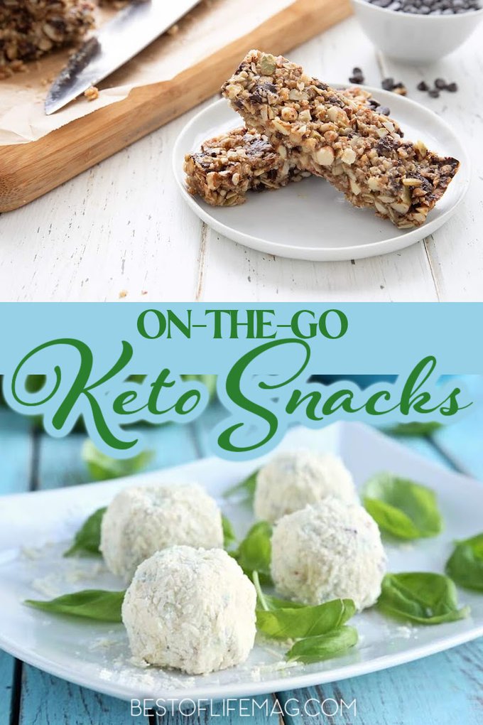 Keto On-the-go Snacks