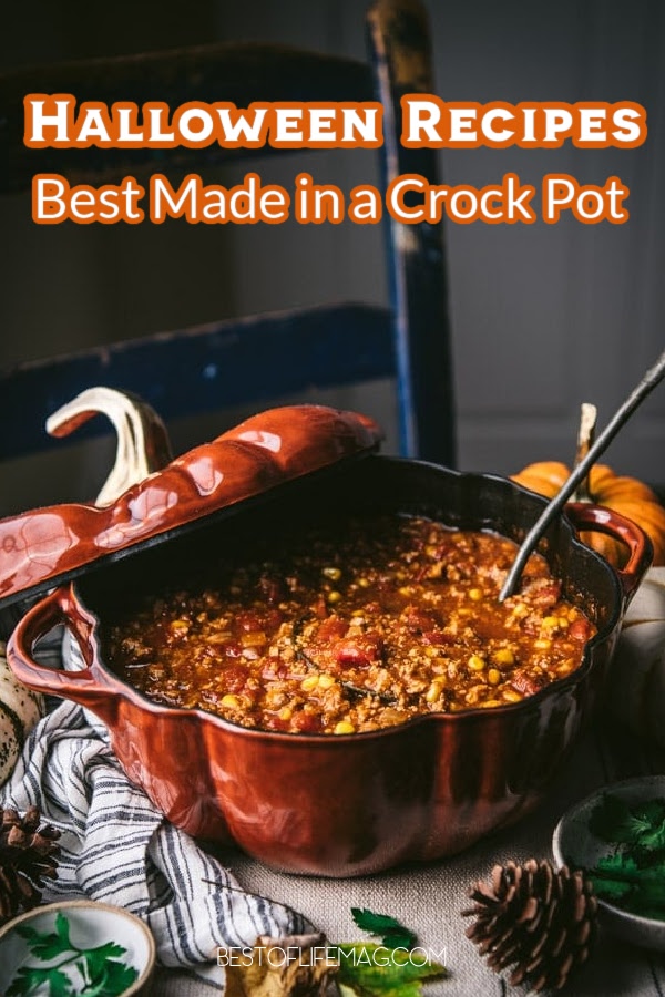 Feed your creepy side with these delicious crockpot Halloween recipes that are filled with flavor and the ghosts of the season. Crockpot Halloween Recipes | Slow Cooker Halloween Dinner | Easy Halloween Crockpot Meals | Halloween Slow Cooker Ideas | Creepy Crockpot Food | Halloween Party Crockpot Recipes | Set It and Forget It Halloween Dishes | Fall Slow Cooker Recipes