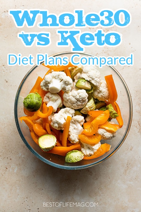 Taking a look at the similarities and differences between Whole30 vs Keto diets can help you decide which version of the diet fits your lifestyle. Whole30 Diet Tips | Keto Diet Tips | Which is Better Whole30 or Keto | What to Eat on a Keto Diet | What to Eat on Whole30 | What is a Keto Diet? | What is Whole30? | Difference between Whole30 and Keto Diets | Weight Loss Plans Compared | Ways to Lose Weight | Healthy Diet Plans | Nutrition Plans