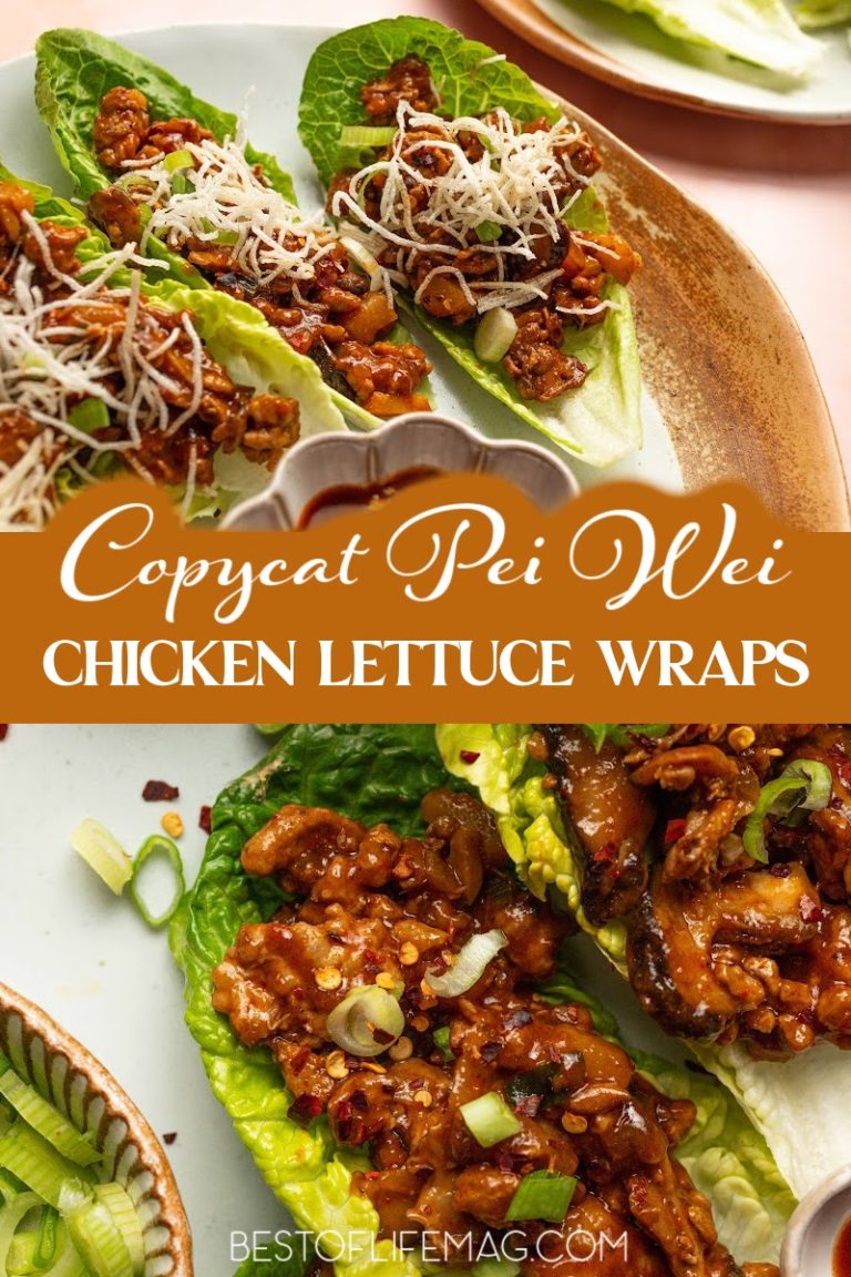 Copycat Pei Wei Chicken Lettuce Wraps Recipe Best of Life Mag