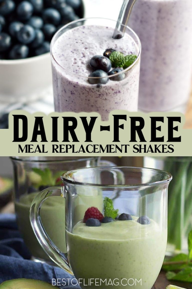 Best DairyFree Meal Replacement Shakes for Weight Loss