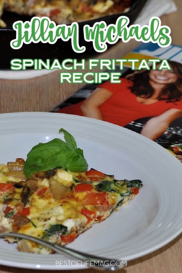 Enjoy this Jillian Michaels spinach frittata recipe with potatoes peppers and feta anytime of day to stay on your meal plan or to simply eat healthy. Healthy Recipe | Weight Loss Recipes | Jillian Michaels Recipe | Jillian Michaels Weight Loss | Jillian Michaels Breakfast Recipe | Healthy Breakfast Recipe | Healthy Weight Loss Tips