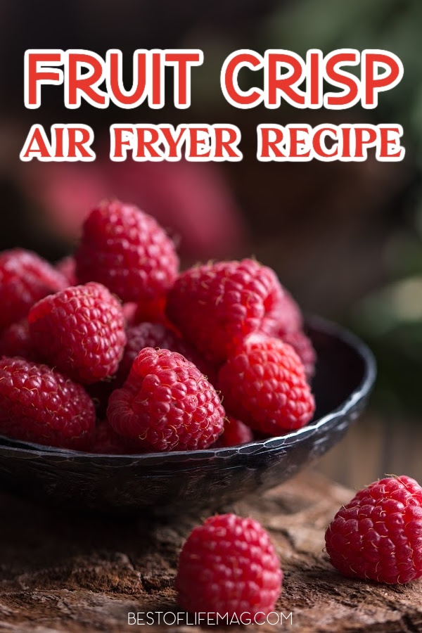 This easy fruit crisp taco recipe was made in our Avalon Bay Air Fryer and is infused with fruit and a patriotic twist making it a natural choice for 4th of July! Easy Air Fryer Recipes | Easy Air Fryer Snacks | Healthy Air Fryer Snacks | Healthy Snacks for Summer via @amybarseghian