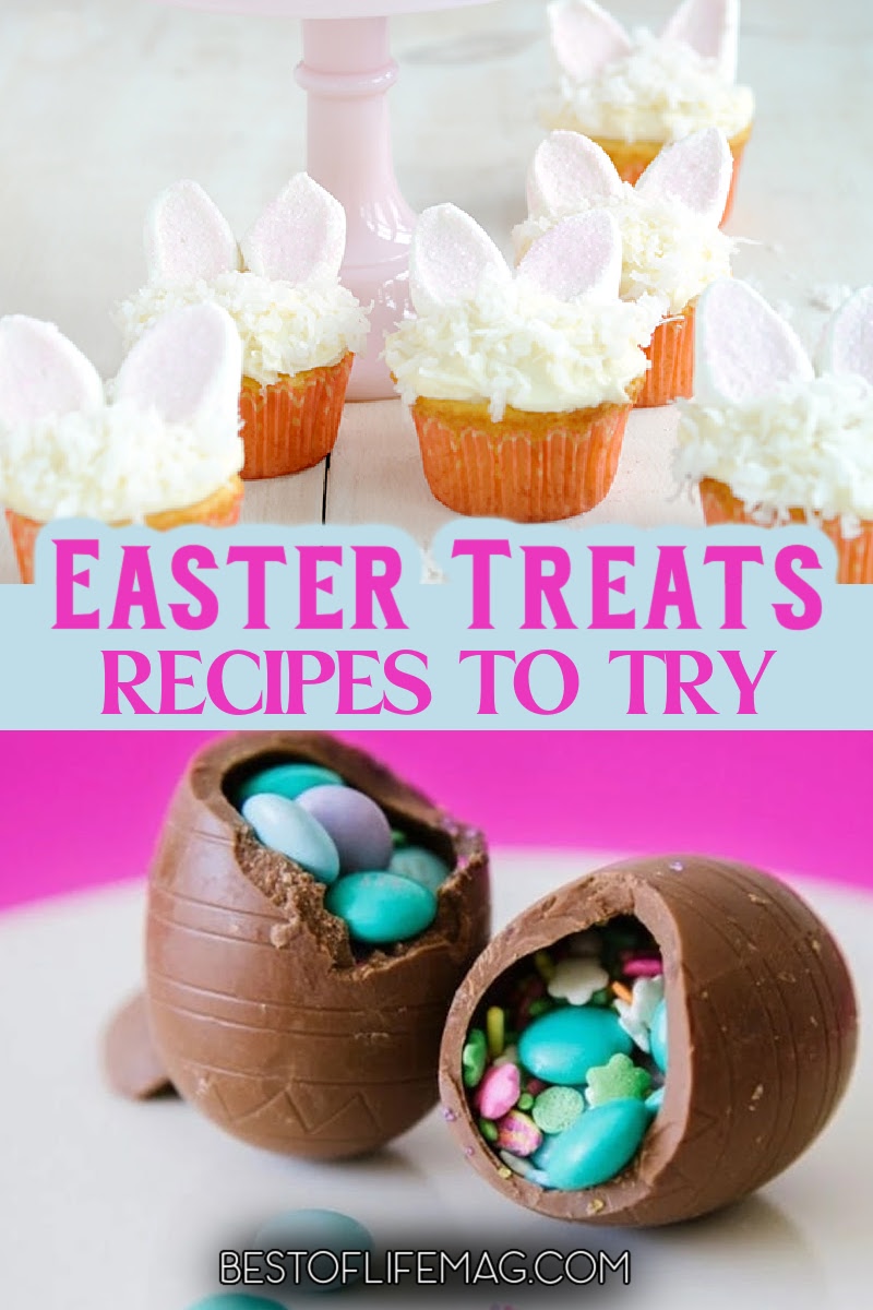 Making homemade Easter treats is a great way to spend time together as a family and enjoy the flavors of springtime. Easter Recipes for Kids | Easter Recipes for Families | Snacks for Easter | Homemade Chocolate Bunnies | Easter basket Ideas | Easter Foods | Spring Foods and Side Dishes via @amybarseghian