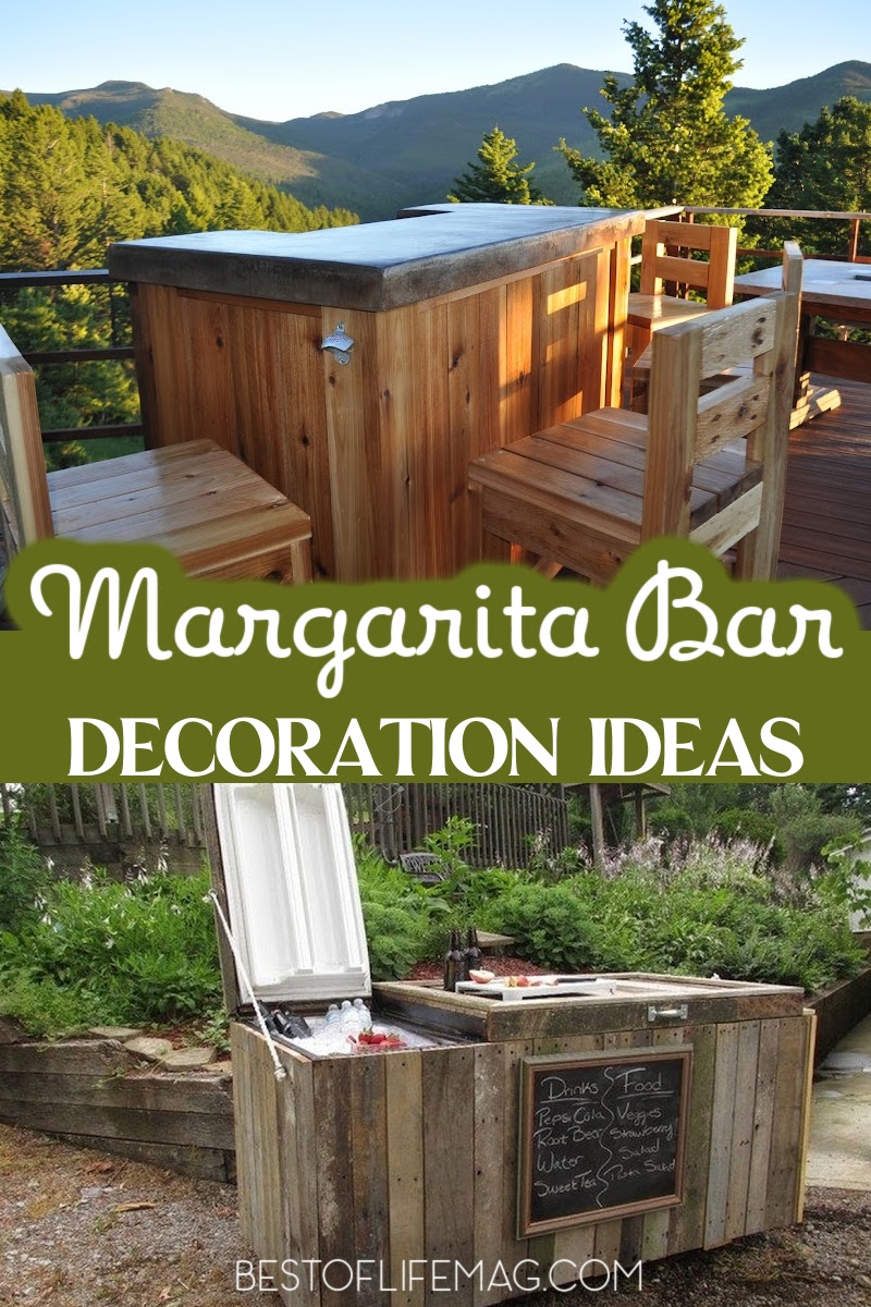 There are many different margarita bar ideas that you can use to build your own DIY margarita bar in or outside of your home. DIY Margarita Bar Decor | DIY Margarita Bar Ideas | DIY Margarita Bar | Best Margarita Bar Ideas | Best Margarita Bar Decor Ideas | Easy DIY Margarita Bar Ideas via @amybarseghian