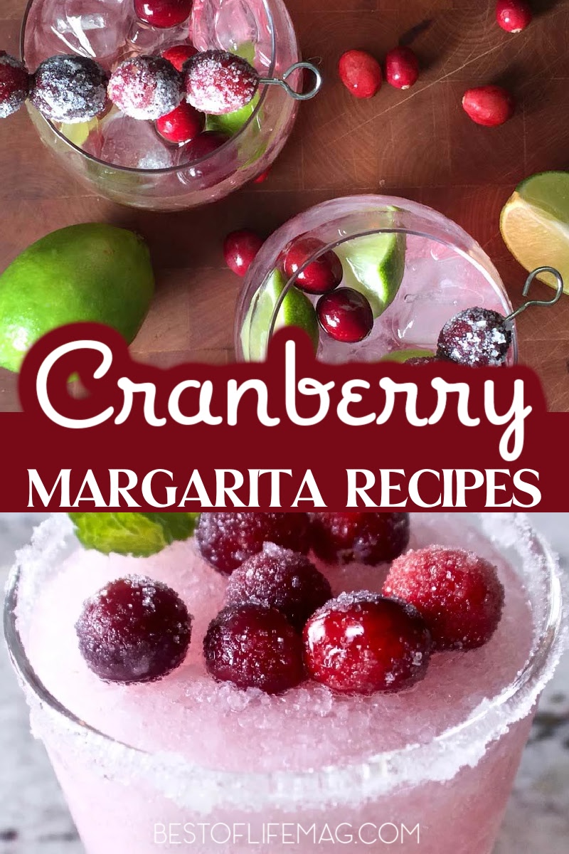 Cranberry margaritas are perfect for fall and winter! These easy margarita recipes also present beautifully during parties or when entertaining. Party Recipes | Fall Margarita Recipes | Christmas Cocktail Ideas | Margaritas with Cranberries | Winter Margarita Recipes | Winter Cocktail Ideas | Recipes with Cranberries | Fruity Margarita Recipes | Easy Margaritas via @amybarseghian