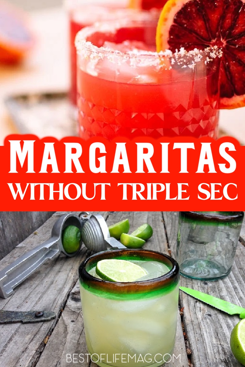 Margarita recipes without Triple Sec offer a bit of variety in this traditional cocktail while keeping the flavor everyone loves in tact. Cocktails without Triple Sec | Drinks without Triple Sec | Summer Cocktail Recipes | Cocktails for Parties | Party Recipes for Adults | Adult Party Recipes | Margarita Ideas | Cocktail Recipes | Cocktail Ideas | Happy Hour Recipes | Happy Hour Ideas | Drink Recipes | Drink Ideas via @amybarseghian