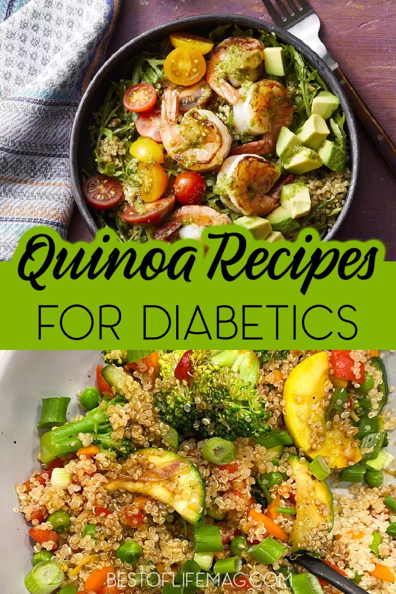 Diabetes can make eating a bit more challenging; these easy quinoa recipes for diabetics can give us all the reprieve we need. Healthy Recipes for Diabetics | Dinner Recipes for Diabetics | Quinoa Recipes for Diabetics | Easy Quinoa Ideas | Quinoa Dinner Recipes | Quinoa Side Dish Recipes | Healthy Living Tips for Diabetics | Diabetic Recipes for Dinner via @amybarseghian