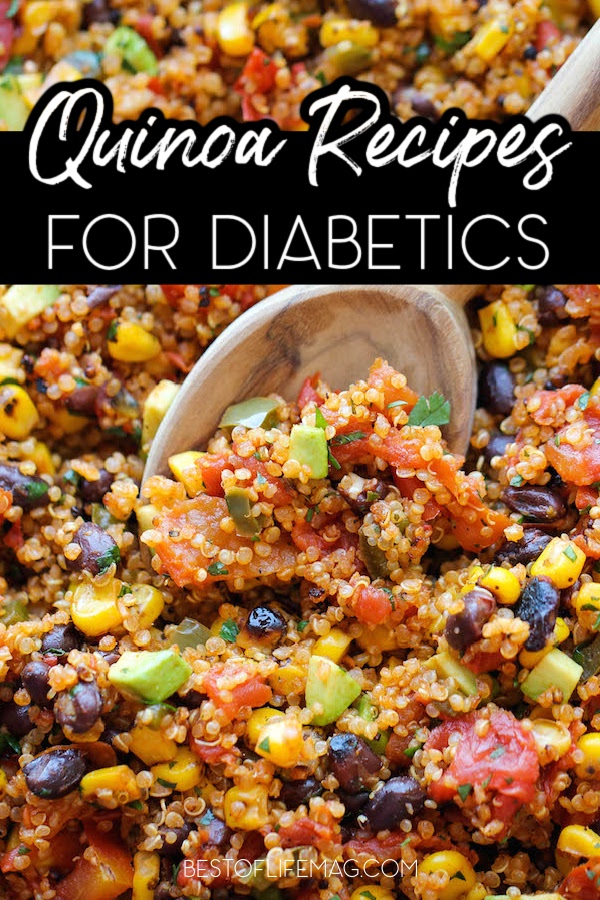 Diabetes can make eating a bit more challenging; these easy quinoa recipes for diabetics can give us all the reprieve we need. Healthy Recipes for Diabetics | Dinner Recipes for Diabetics | Quinoa Recipes for Diabetics | Easy Quinoa Ideas | Quinoa Dinner Recipes | Quinoa Side Dish Recipes | Healthy Living Tips for Diabetics | Diabetic Recipes for Dinner via @amybarseghian