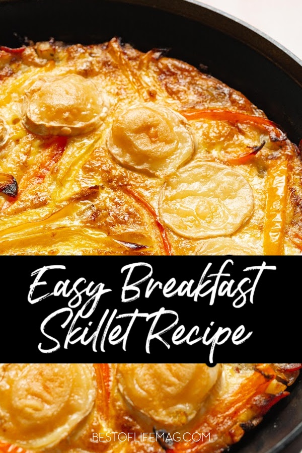 Give yourself a tastier reason to wake up a bit earlier with our healthy and easy breakfast skillet recipe with potatoes. Easy Breakfast Recipes | One Pan Breakfast Recipes | Breakfast Recipe with Potatoes | Cowboy Skillet Recipe | Hobo Skillet Recipe | Healthy Recipe for Breakfast | Healthy Breakfast Recipes | Recipes with Eggs | Protein Breakfast Recipes via @amybarseghian