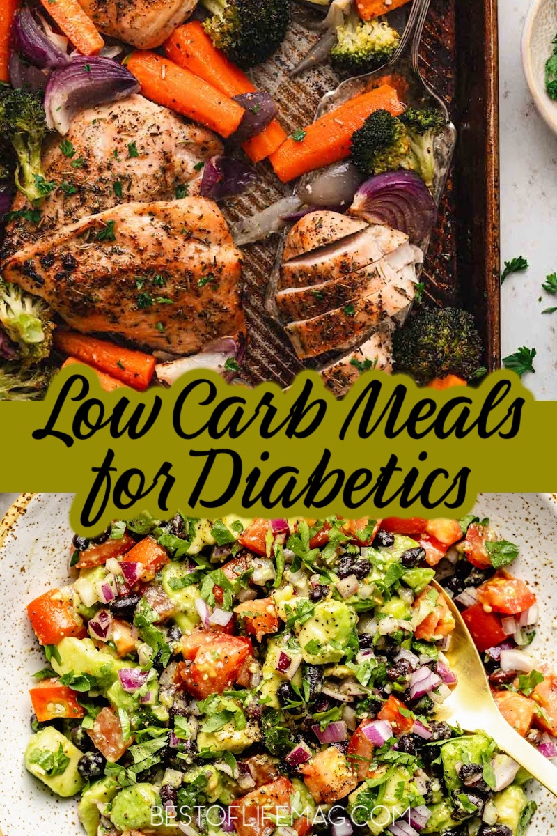 There are easy to make low carb meals for diabetics that are perfect for doing meal prep, making it so easy to stick to your keto meal plan! Low Carb Meals with Ground Beef | Low Carb Meals with Chicken | Keto Meals for Diabetics | Diabetic Keto Recipes | Dinner Recipes for Diabetics | Lunch Recipes for Diabetics | Weight Loss Tips for Diabetics via @amybarseghian