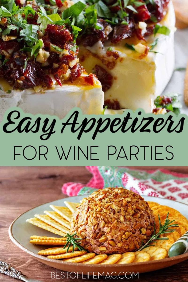 Use your knowledge of wine pairings to come up with some of the best easy appetizers for wine during your next party. Crowd Pleasing Appetizers | Food and Wine Pairings | Appetizers for White Wine | Appetizers for Red Wine | Party Recipes | Snack Recipes for Parties | Wine Party Food via @amybarseghian