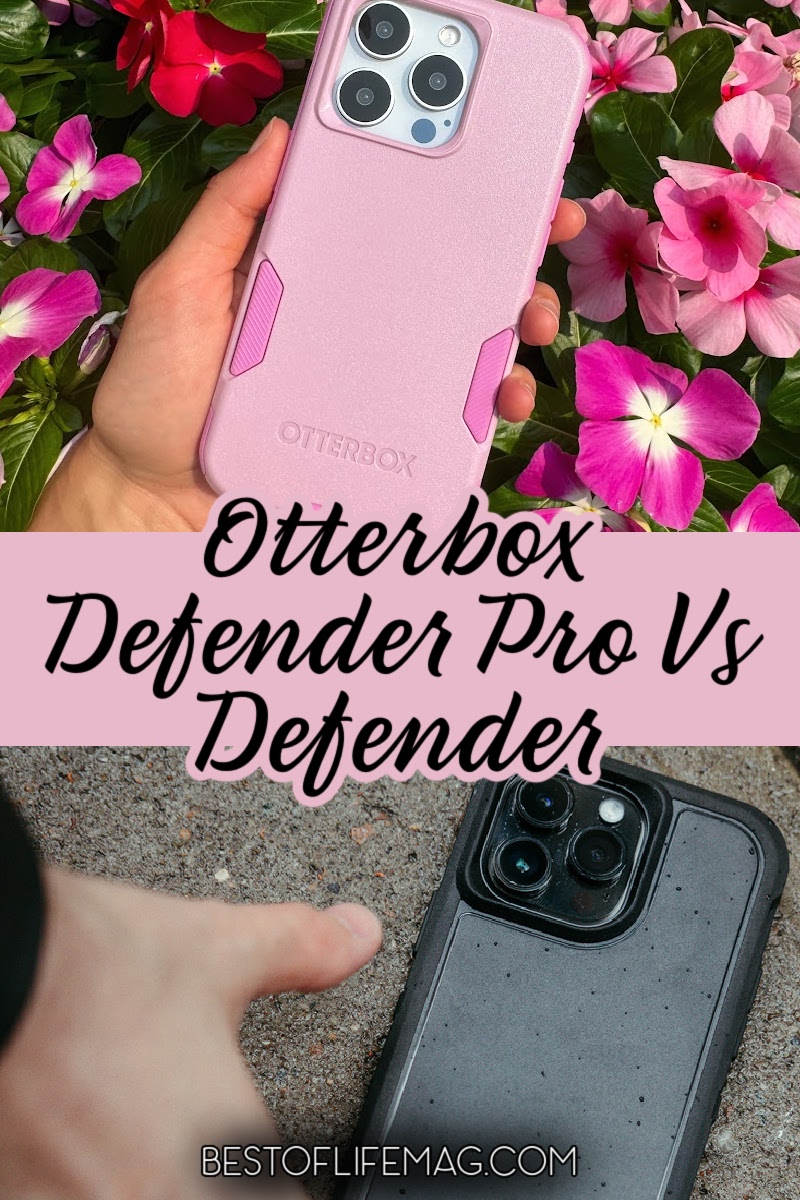 There are differences that are important to know when you compare the Otterbox Defender Pro vs Defender cases; knowing these before you buy will help you choose the right smartphone case. Otterbox Defender Case Ideas | Otterbox Case Comparisons | Otterbox Cases | Smartphone Case Reviews | Tech Reviews via @amybarseghian