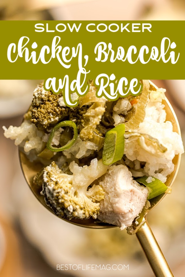 Enjoy this slow cooker chicken broccoli and rice casserole recipe on your dairy free diet. It takes just minutes to prep in your crock pot so it's easy to add to your weekly crockpot chicken meal plan for easy weeknight meals. Casserole Recipes | Crock pot Recipes | Crockpot Chicken Recipes | Crockpot Meal Plan | Dairy Free Recipes with Chicken | Crockpot Casseroles via @amybarseghian