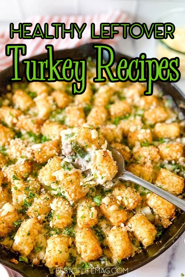 These delicious and healthy leftover turkey recipes are perfect to put those turkey leftovers to good use! The entire family will enjoy these meals! Leftover Turkey Dinner Ideas | Quick Leftover Turkey Meals | Thanksgiving Turkey Leftovers Casseroles | Leftover Turkey Curry Recipes | Leftover Turkey Pasta Recipes | Leftover Turkey Casserole | Leftover Turkey Ideas | Leftover Thanksgiving Turkey Recipes via @amybarseghian