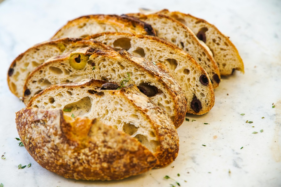 Is Sourdough Bread Good for Diabetics Close Up of Toasted Sourdough Bread Slices