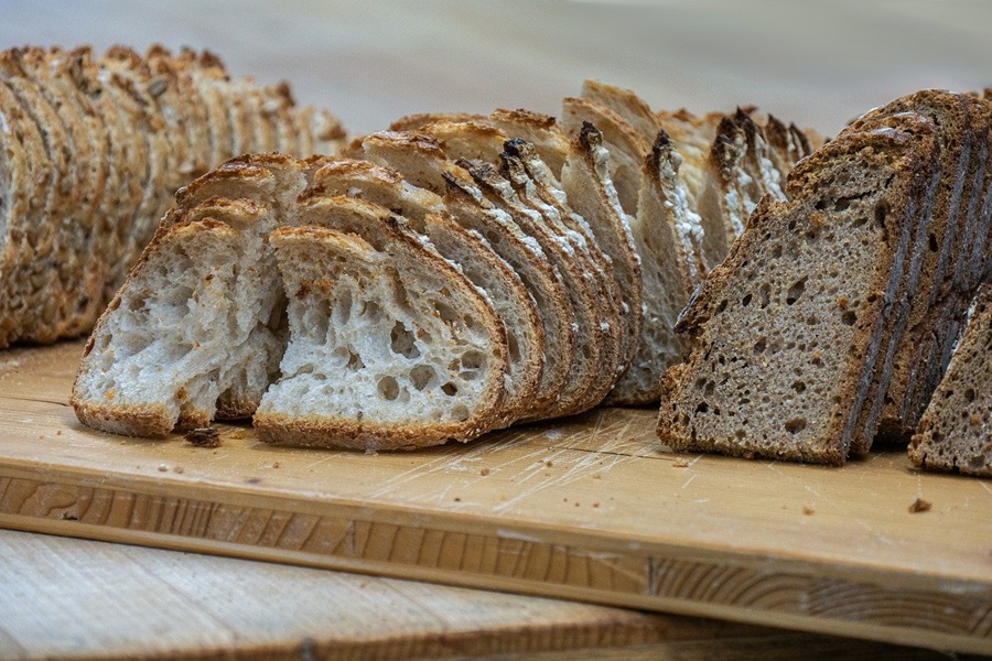 Is Sourdough Bread Good for Diabetics Sliced Bread on a Wooden Cutting Board